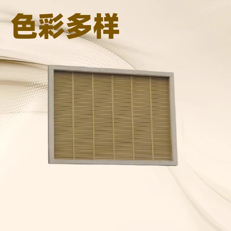 铝合金百叶单层防雨百叶窗固定出风口手动百叶窗电动百叶窗的价格