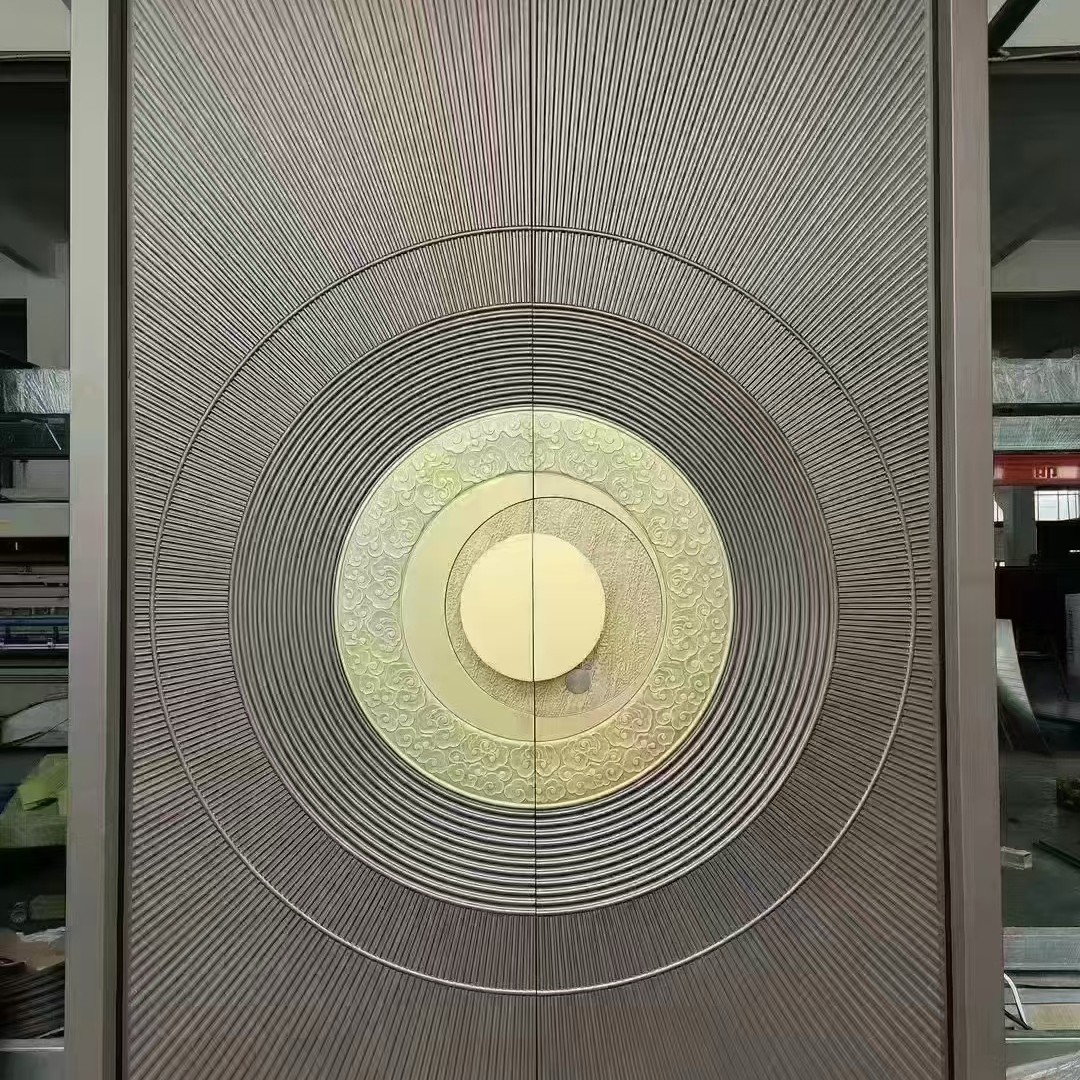 陕西精雕铸铝庭院大门