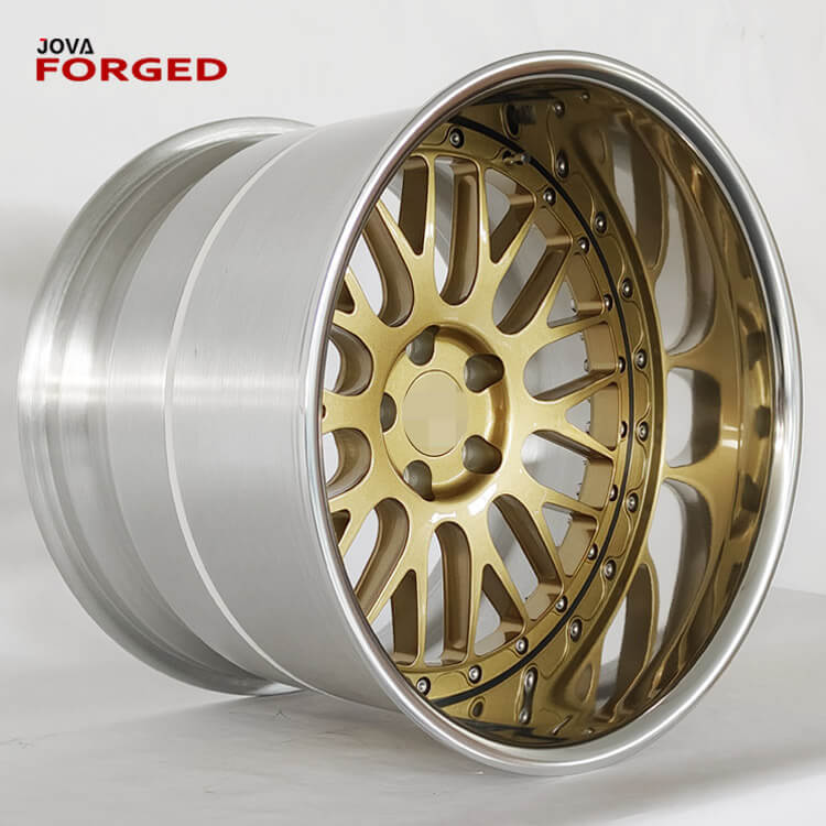 宏鑫輪圈三片式锻造轮毂适用于现代劳恩斯捷尼赛思G80G70GV70GV80