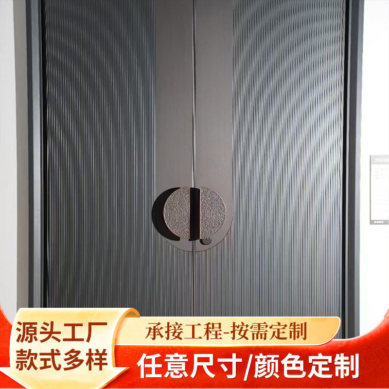 厂家直供云南精雕铸铝庭院大门
