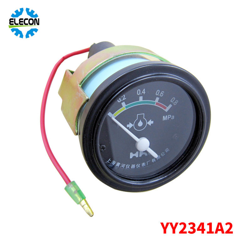 黄河24V车用船用油压表YY2341A2