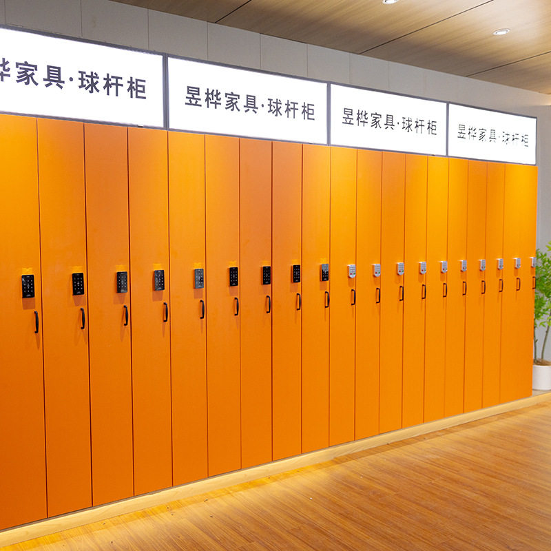 台球室存杆柜子会员球杆密码锁放置储存放杆柜球杆柜