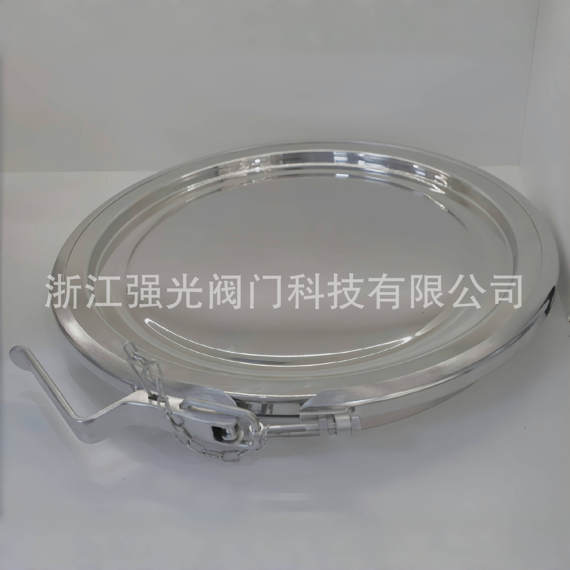 卫生级304/316L快开卡箍人孔