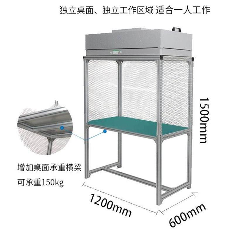 压屏手机维修贴膜超净工作台铝型材工作台百级层流工作台