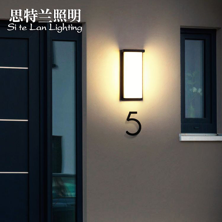 别墅庭院防水LED防潮壁灯