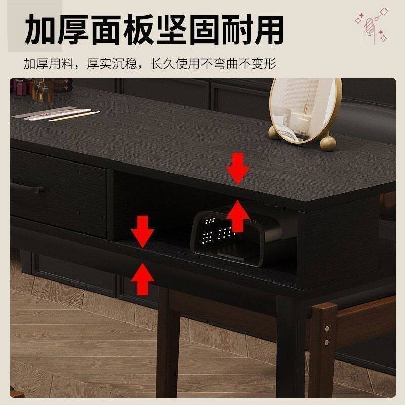 升级夹灯孔美式复古美甲桌单双人包邮美甲台美甲店经济简约型