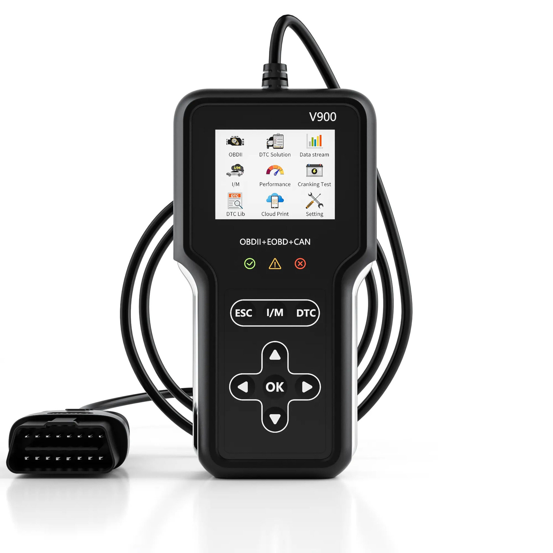汽车OBD2诊断仪发动机故障读码卡故障灯检测变速箱诊断工具车载