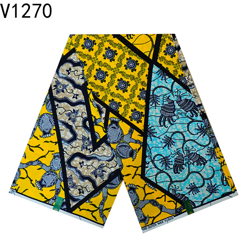 african wax fabric vlisco非洲蜡染布棉软非洲蜡染布批发