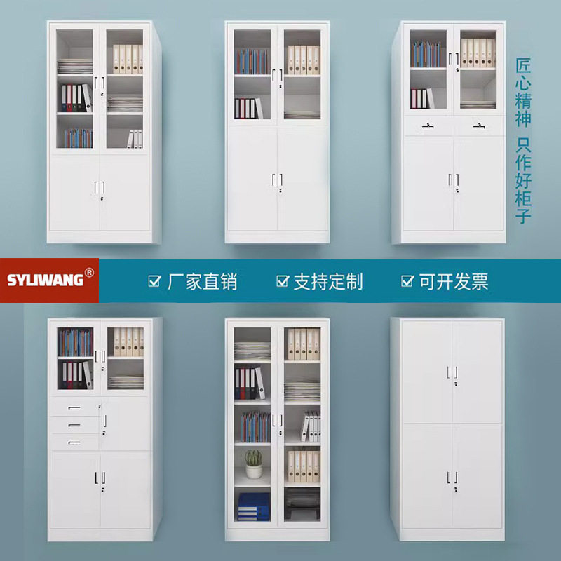 工厂来图定制钢制带锁文件柜