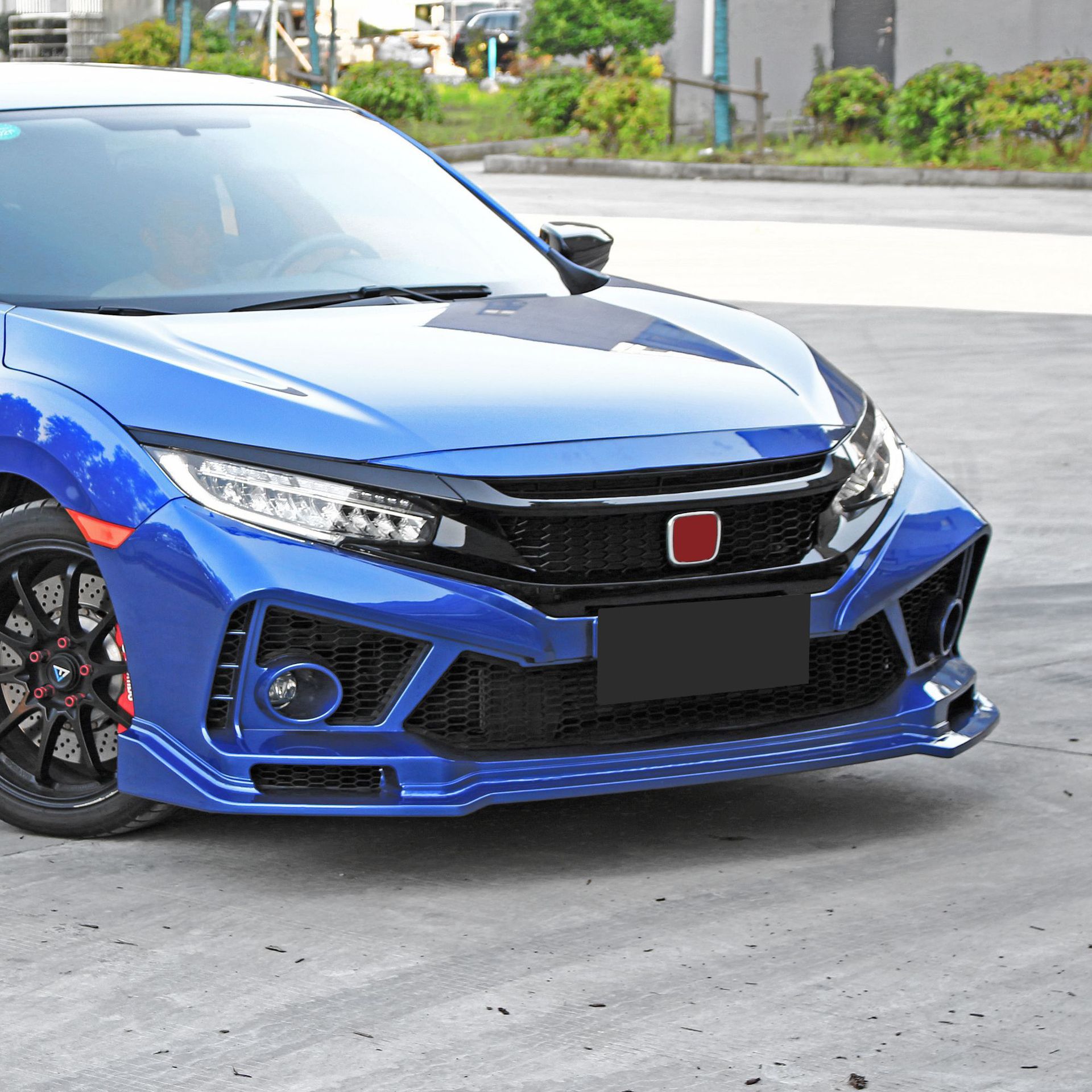 适用于16-21款十代思域赛道版RS大包围FC450前铲尾翼后唇侧裙顶翼