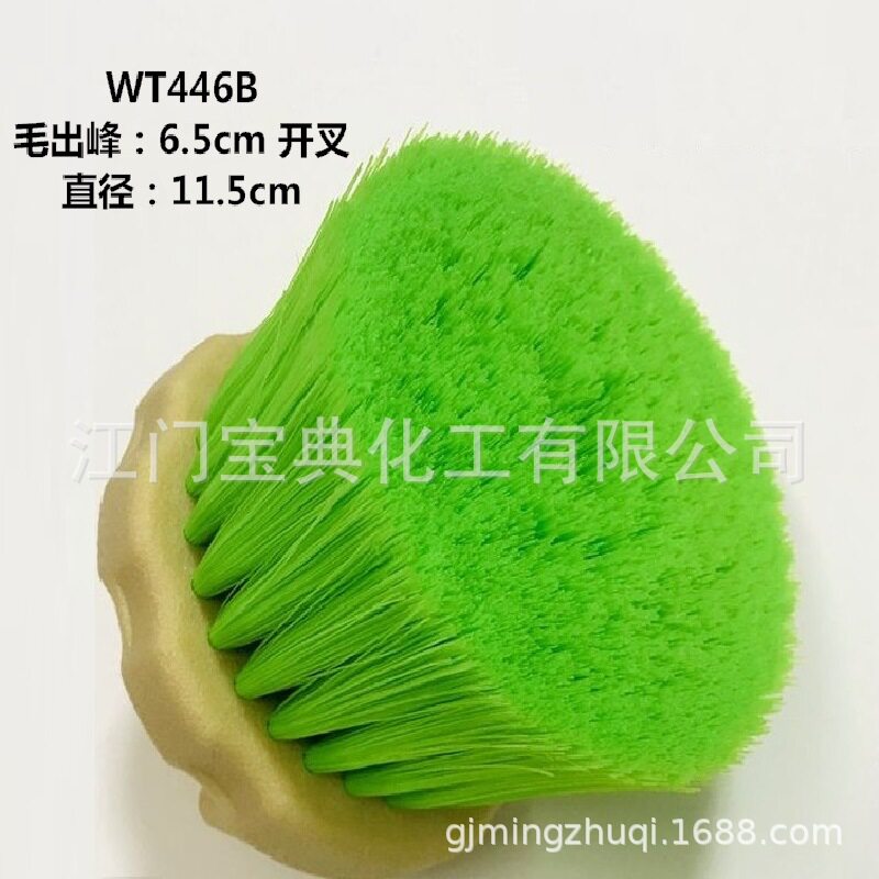 厂家艺术涂料涂装工具圆形艺术刷天鹅绒打磨器涂装纹理抛光刷批发