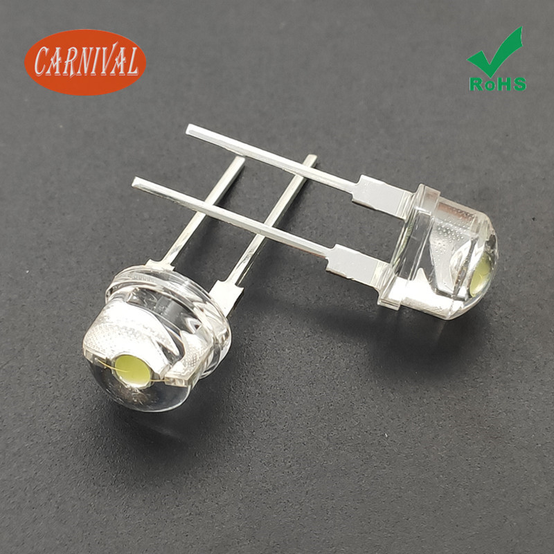 F8-LED草帽灯8mm0.5W直插式