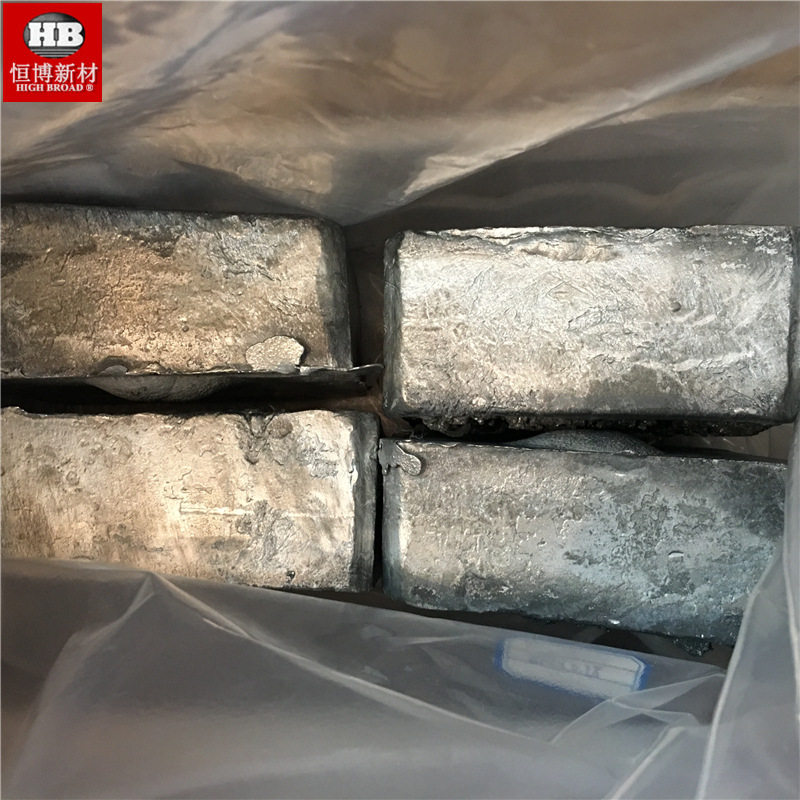 锌镧合金 ZnLa5 锌镧中间合金 提供质检单