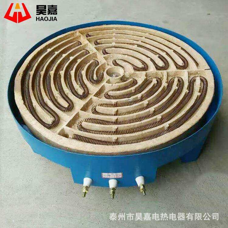 供应发热盘电炉丝盘耐高温电炉盘方型电炉丝发热盘圆形电炉盘