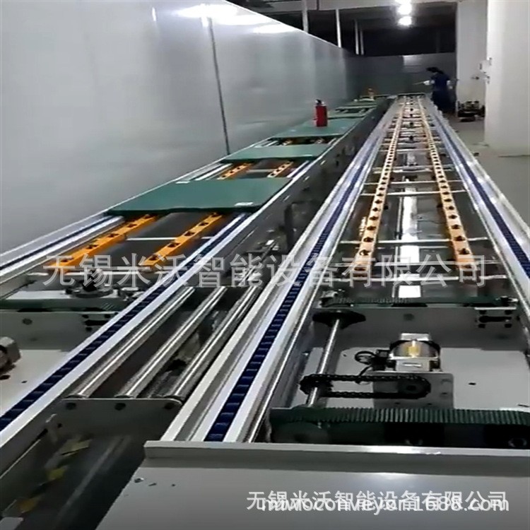 铝型材装配线环形倍速链输送