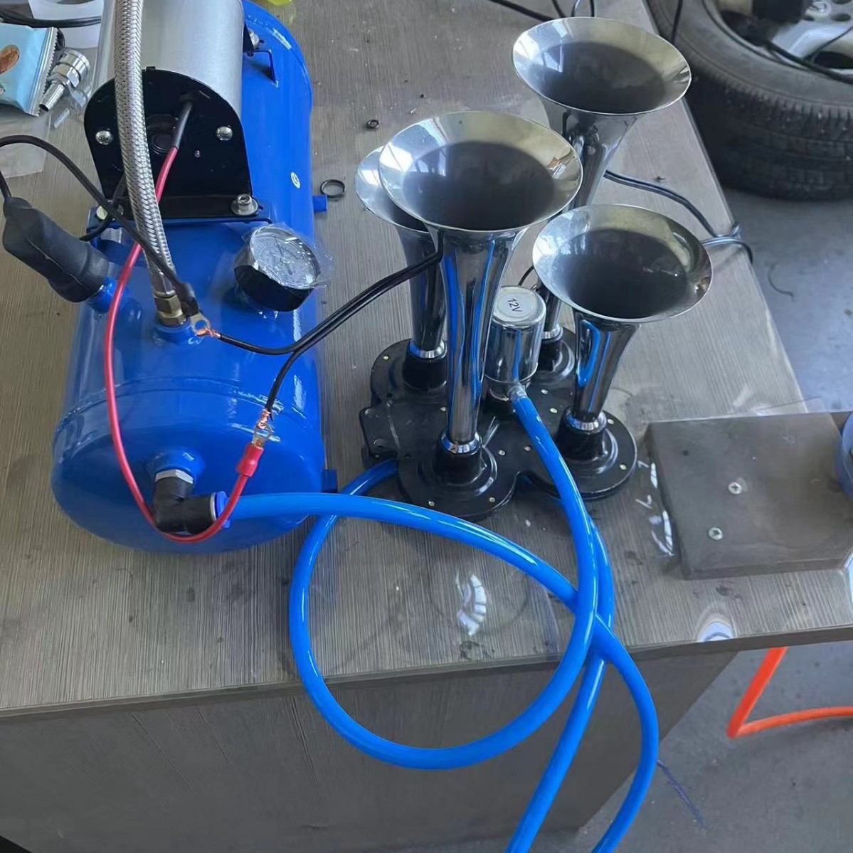 12V车载空气压缩机120psi6L