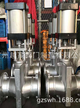 胶管阀 气动胶管阀电动胶管阀GJ641X-10P 双作用气动不锈钢胶管阀