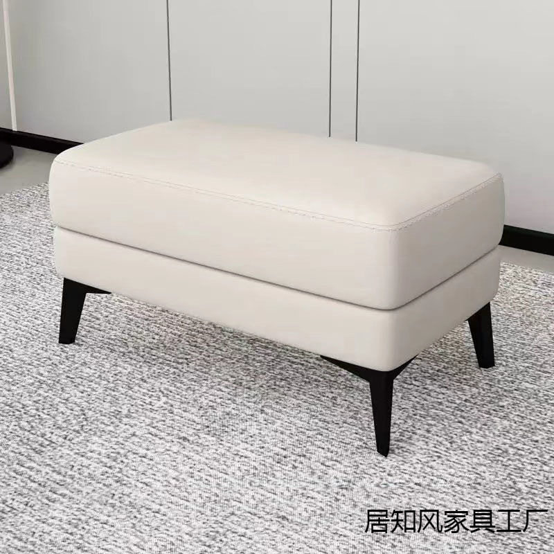 猫抓皮简约玄关换鞋凳