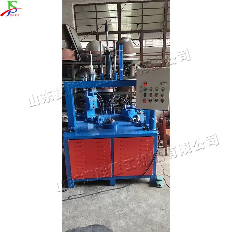 不锈钢圆盘卷边机金属家私底盘包边机自动液压圆桌底板翻边机