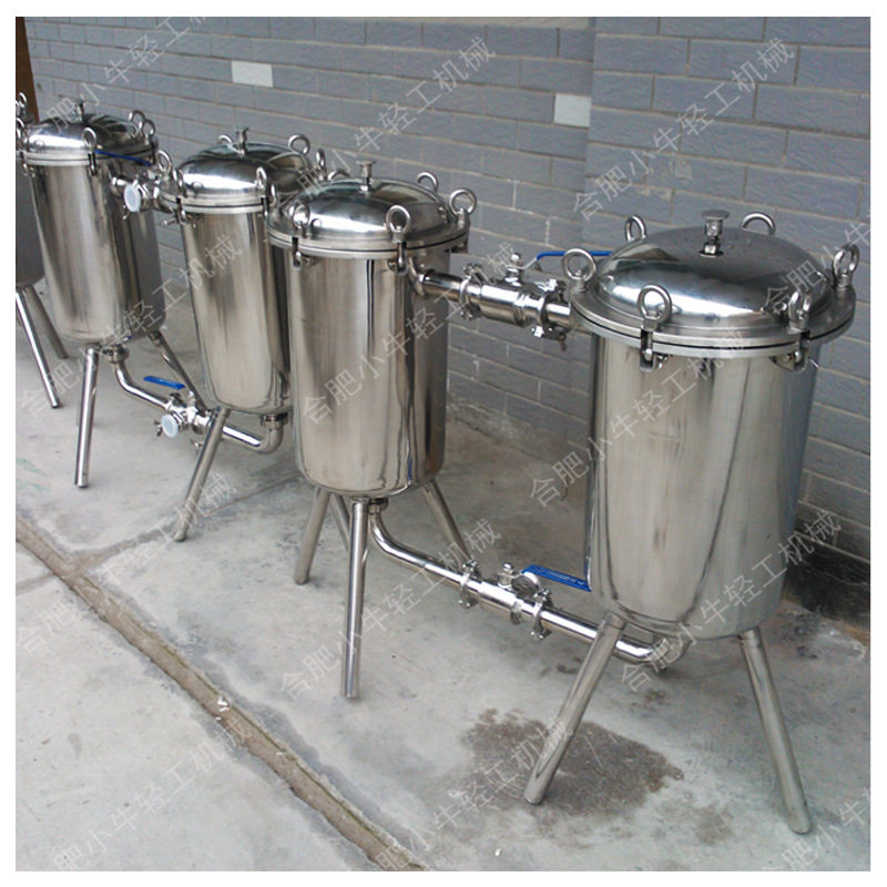 卫生级不锈钢双联过滤器80/100/120/150/200目双联可切换式过滤器