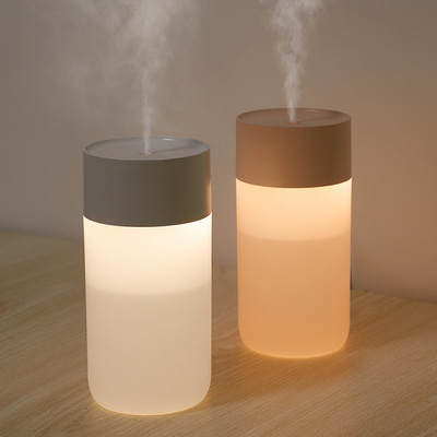 新款静音双喷口大雾量加湿器 小型室内办公车载香薰usb加湿器