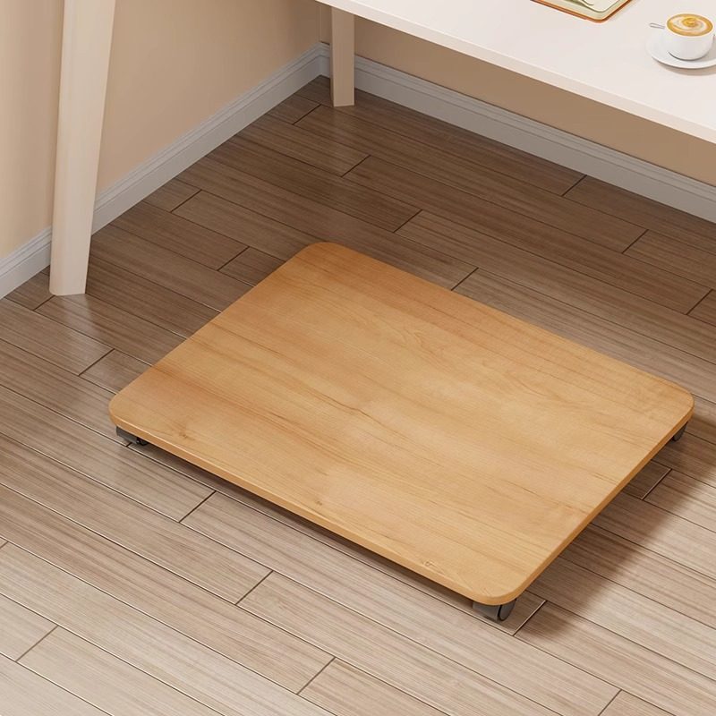 主机箱托架办公桌下家用台式电脑机箱通用带滑轮落地增高置物架子