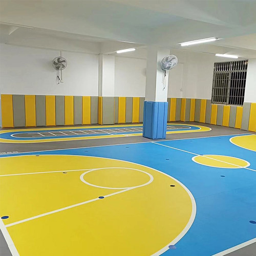 篮球馆跆拳道幼儿园墙面柱子软包