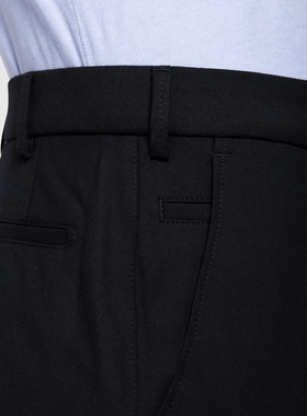 德国MEYER迈雅 秋冬款含羊毛西裤直筒宽松弹力舒适29288_A-BERLIN