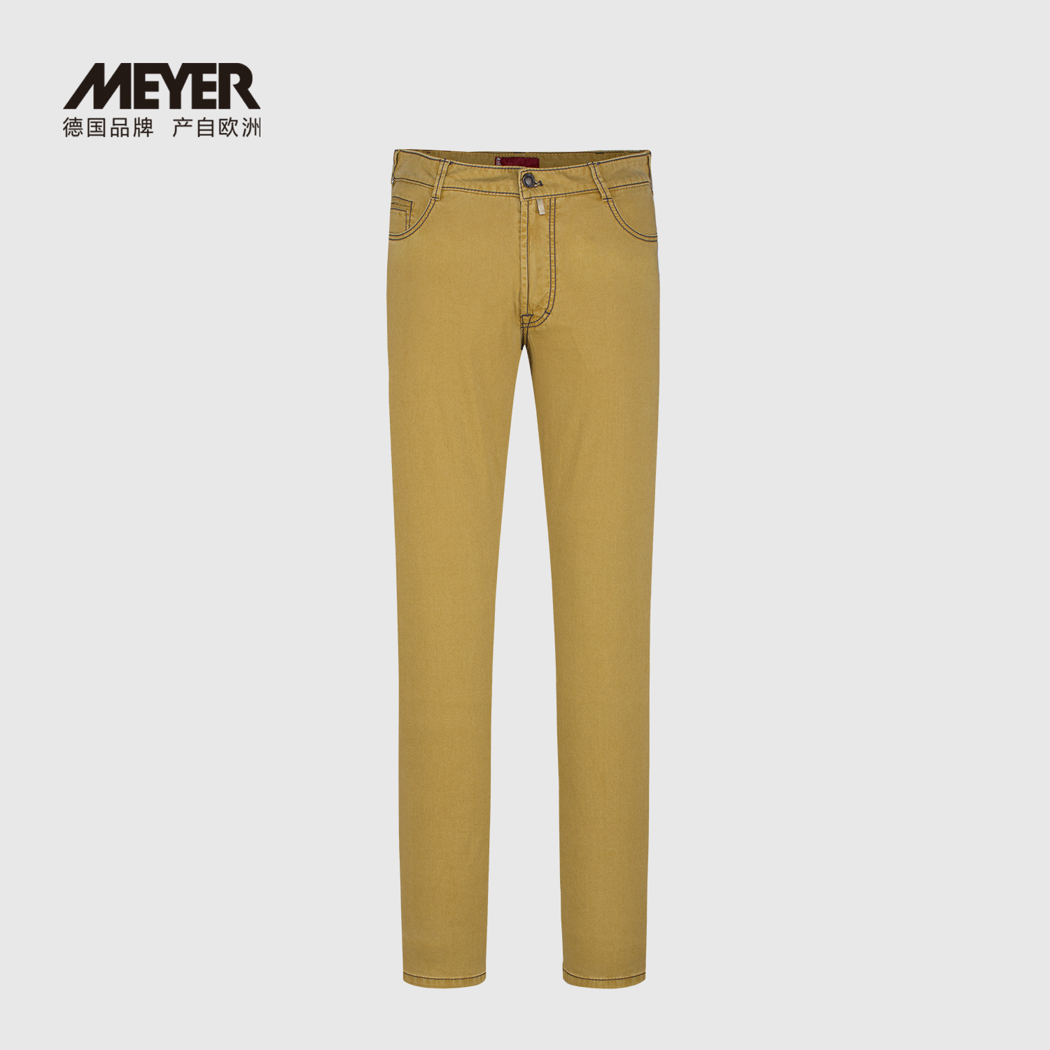 MEYER德国迈雅休闲五袋款男裤夏中腰修身版19116-ARIZONA-S