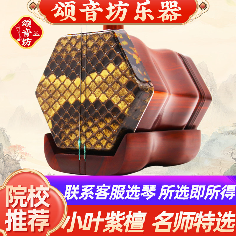 专业演奏考级老料紫檀二胡乐器大音量初学者儿童成人胡琴厂家直销