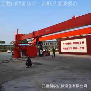 养殖场猪牛羊粪肥发酵做肥料设备 大跨度升降式轮盘式翻抛机