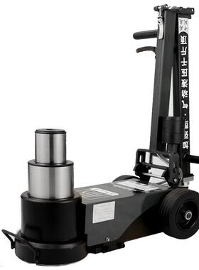 ll卧式气动千斤顶液压80吨0t50油压100千金货车重型汽修气压