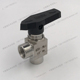 热销304不锈钢直角内丝球阀 面板穿板仿美球 90度直角内螺纹球阀