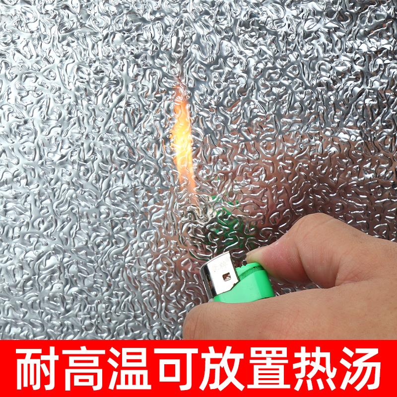 热销外卖保温箱锡纸贴摆摊冷藏保鲜自粘防水隔热耐高温贴泡沫箱内