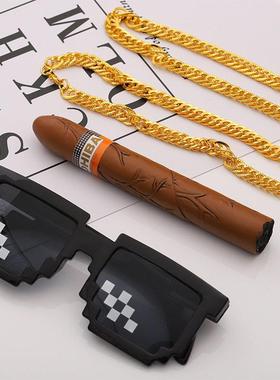 伴郎伴娘眼镜结婚兄弟团复古墨镜马赛克酒吧蹦迪搞怪个性接亲道具