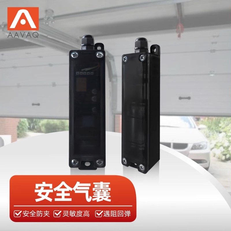 自动遇阻回弹感应安全气囊工业门