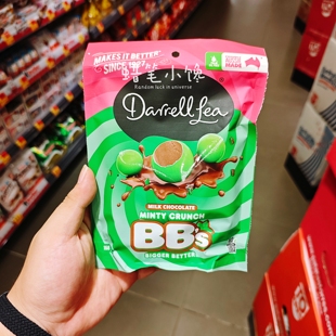 香港代购 澳大利亚进口Darrell Lea达雷尔利薄荷巧克力球甜点零食
