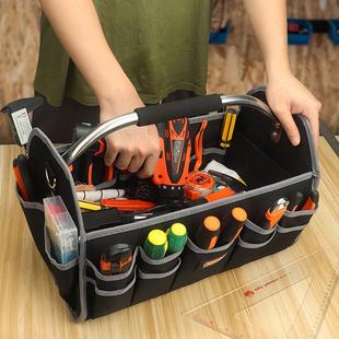 跨境手提工具包多功能工具箱大容量电工包男专用木工工具袋大号