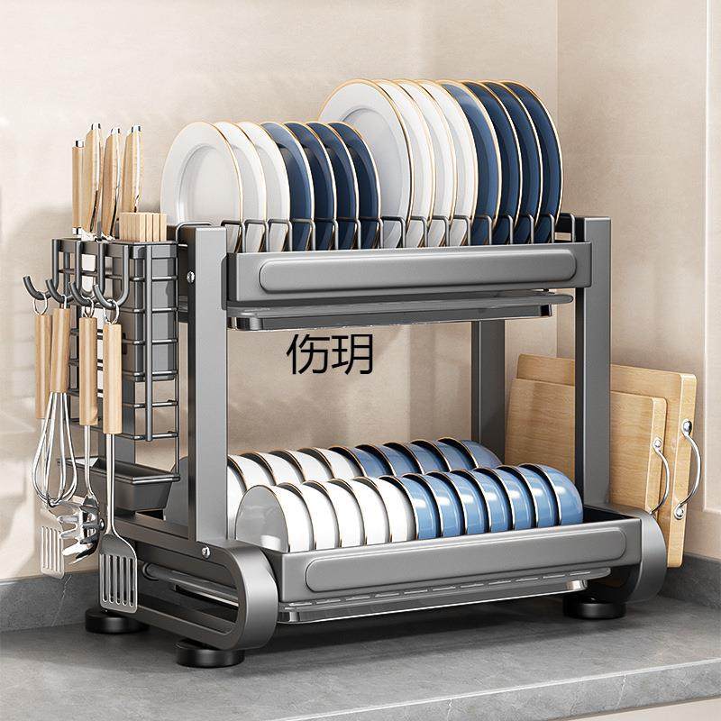 不锈钢碗碟沥水架厨房放碗盘架子多功能台面收纳盒碗筷碗柜置物架,鲜花速递/花卉仿真/绿植园艺,割草机/草坪机,淘宝优惠券,粉丝福利购,淘宝优惠卷