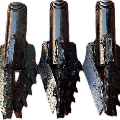 打井机钻头 两叶三叶五叶合金 钻井小型家用钻头泥沙层钻头三翼