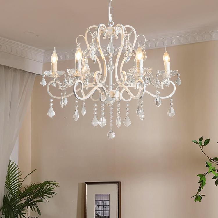 客厅吊灯法式轻奢主卧室餐厅书房美欧式别墅公主浪漫房间灯具星空