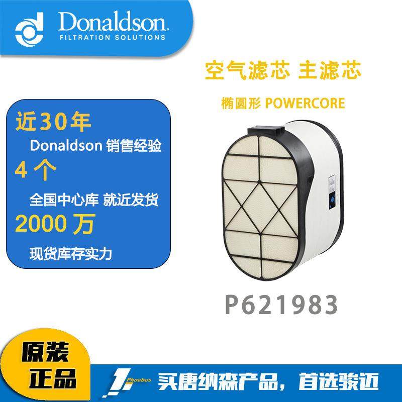 唐纳森蜂窝滤芯 发动机空滤 P621983 空气滤芯 主滤芯 椭圆形