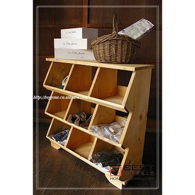 小号zakka风厂家直批 杂货收纳架 旧木色杂物架 家居杂货收纳架
