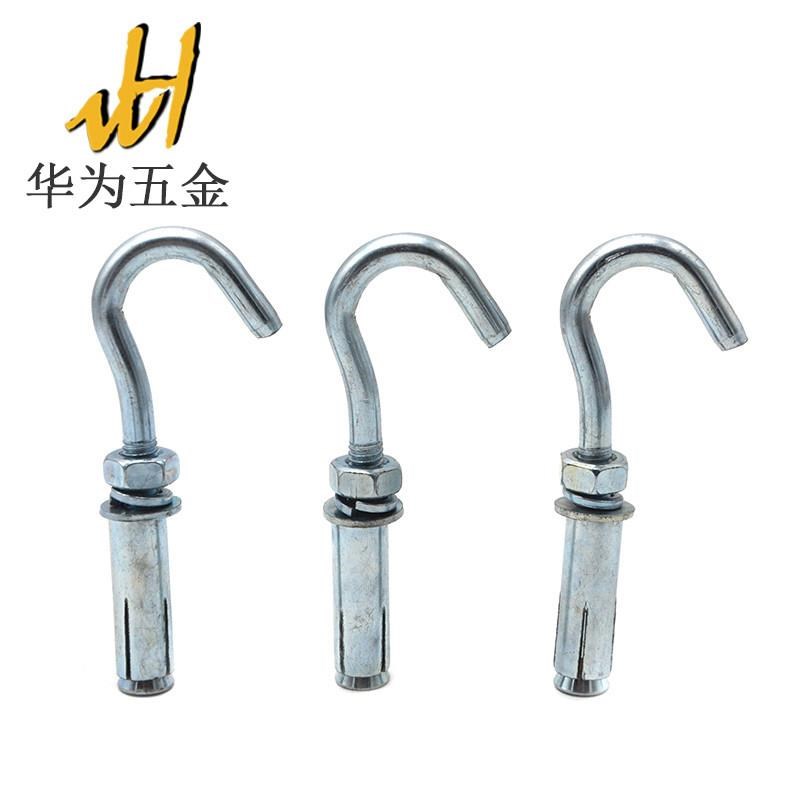 热销10mm8膨胀m井盖膨胀m6爆吊顶钩勾网钩钩勾螺丝挂钩窨12吊钩包
