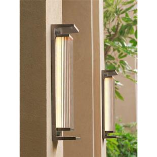 户外壁灯太阳能庭院灯别墅花园阳台大门灯室外防水新中式壁灯墙灯