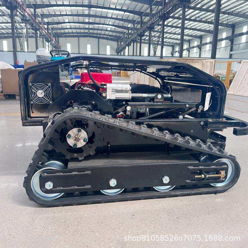 现货出租履带式遥控割草机果园 碎草山坡丘陵遥控众源出租碎草机