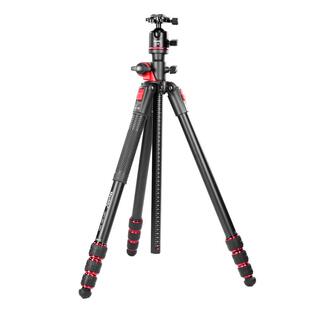 单反俯拍三脚架 全景横置中轴摇臂支架 低角度美食摄影直播三角架