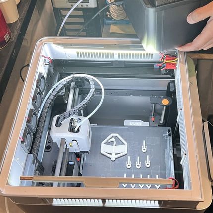 热销拓竹x1cc p1s 打印机扩展件 x1c增高散热顶盖通风扩展件照明l