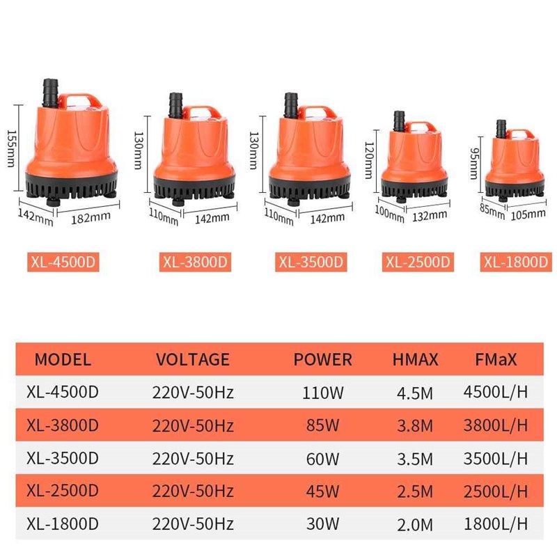 热销鱼缸多功能底吸水泵水族箱微型静音潜水泵底吸泵小型抽水泵