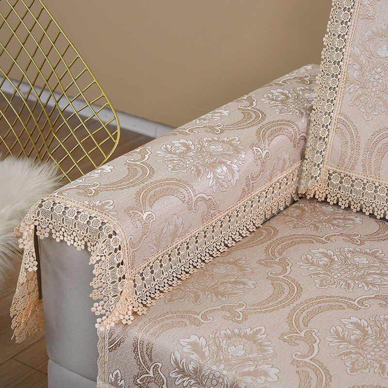 热销防滑沙发巾靠背巾盖布后背巾通用蕾丝扶手巾百搭中式沙发三角